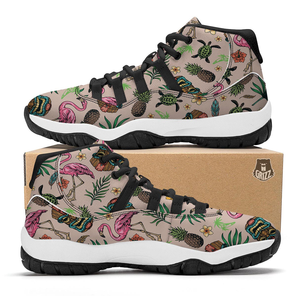 Spider Black And Green Neon Spider Web Print Pattern Black Bball Shoes-grizzshop