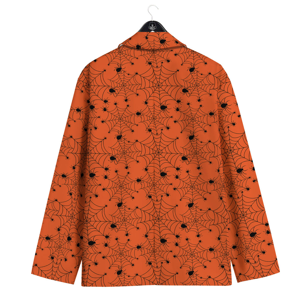 Spider Halloween Print Pattern Men's Sport Coat-grizzshop