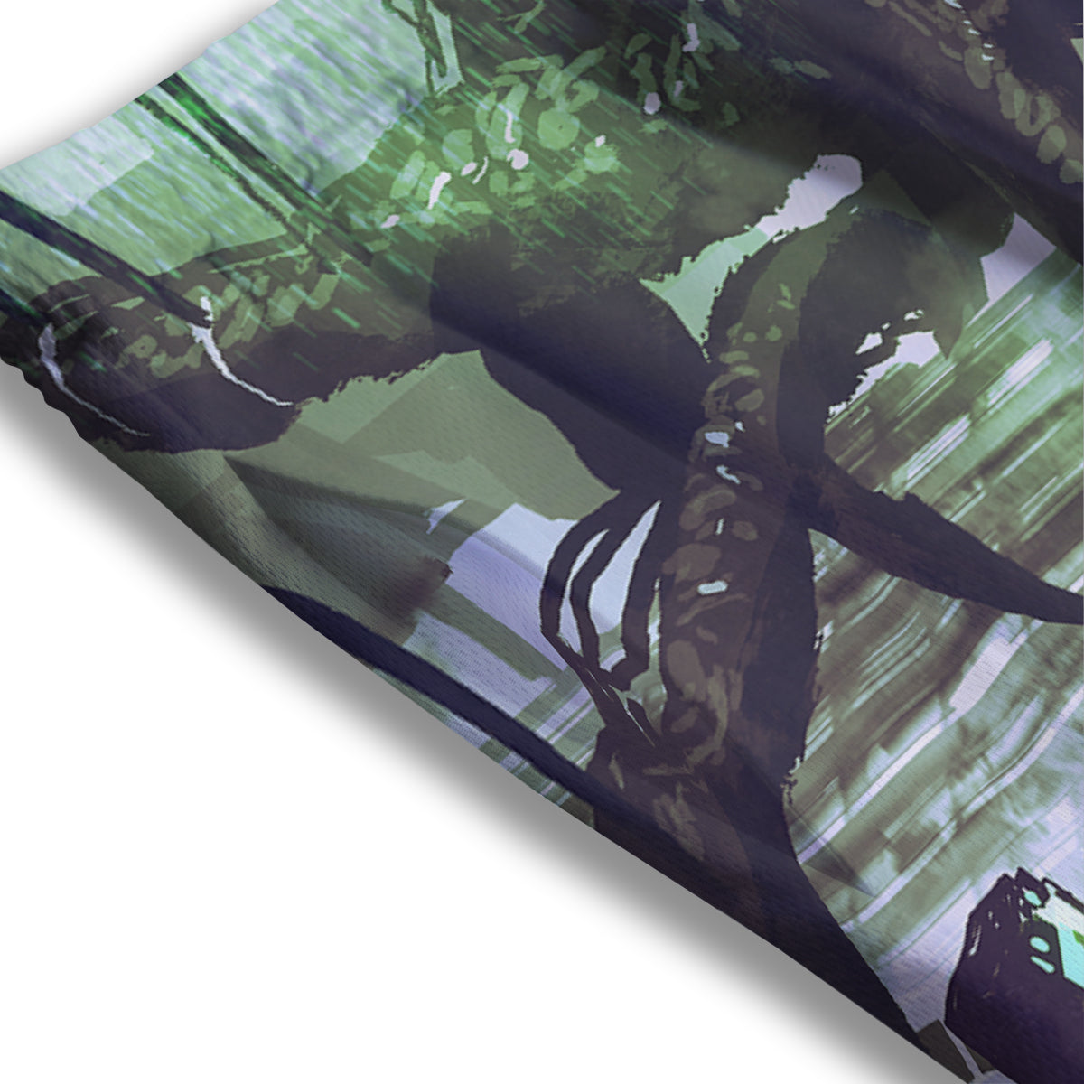 Symbols Tribal Egyptian Print Mesh Shorts