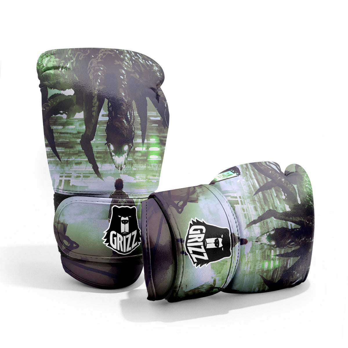 Spider Monster Print Pro Boxing Glove