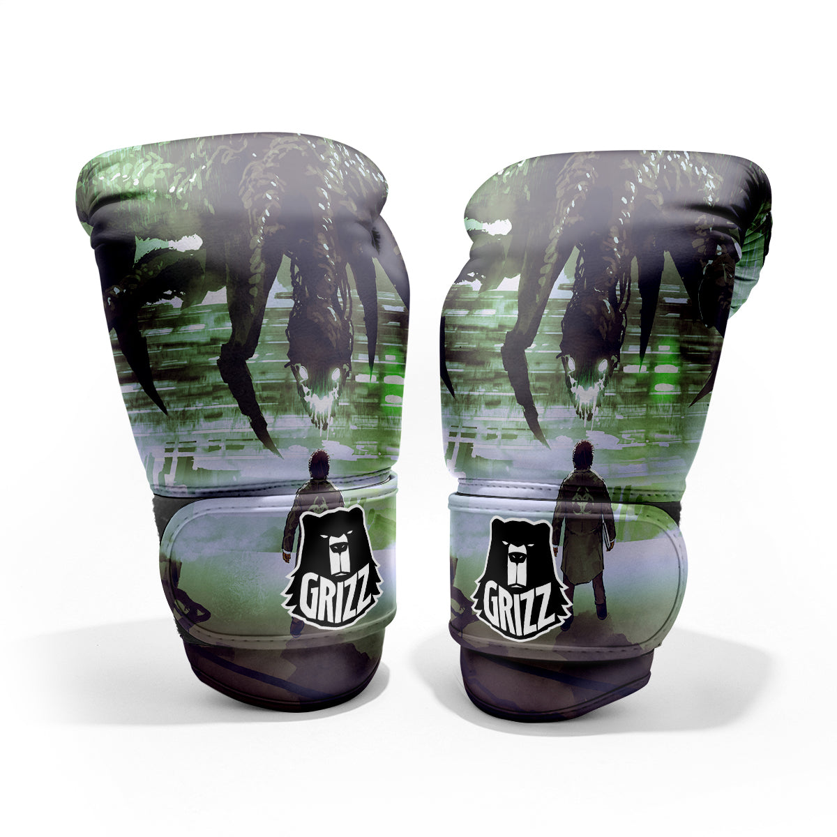 Spider Monster Print Pro Boxing Glove