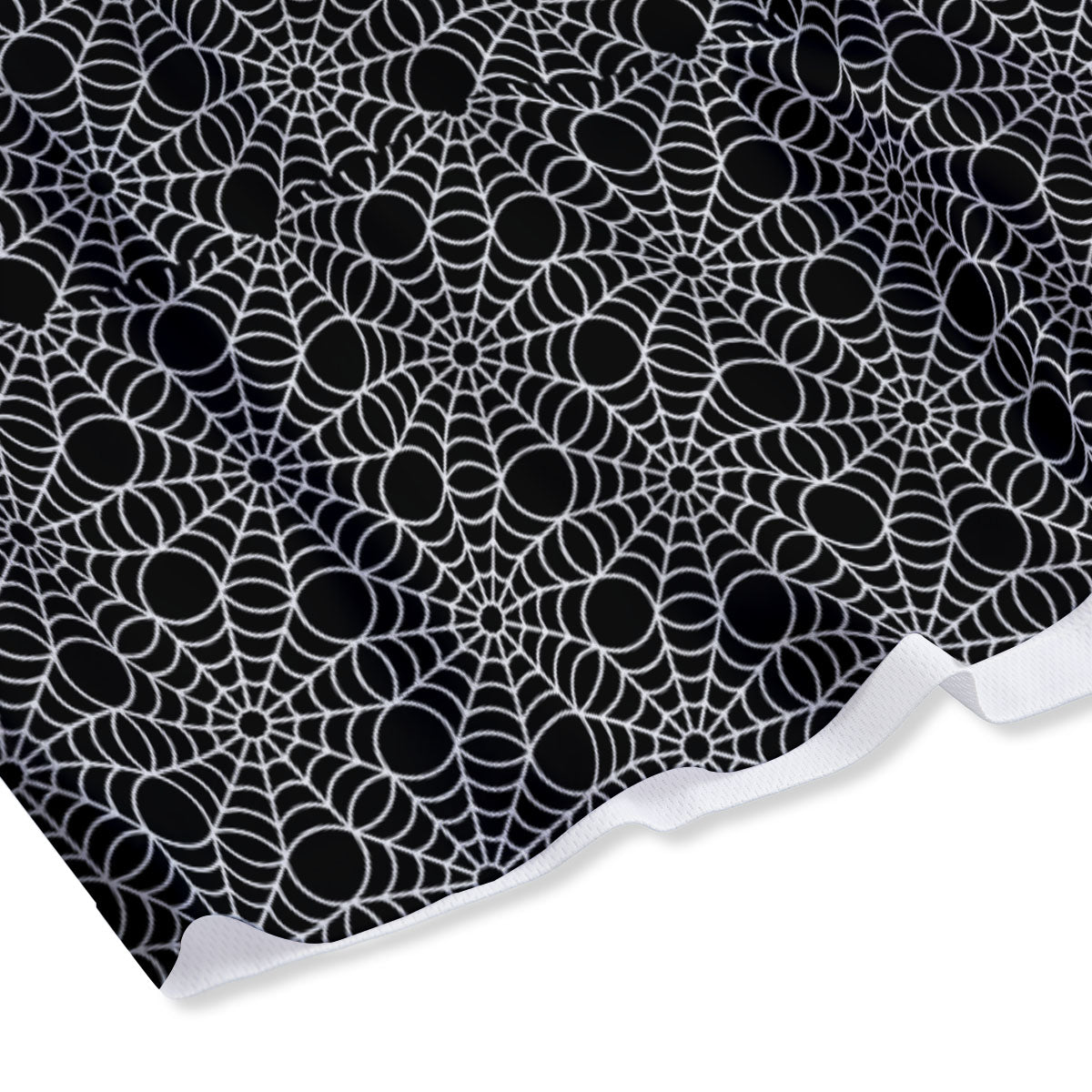 Skull Emo Print Pattern Mesh Shorts