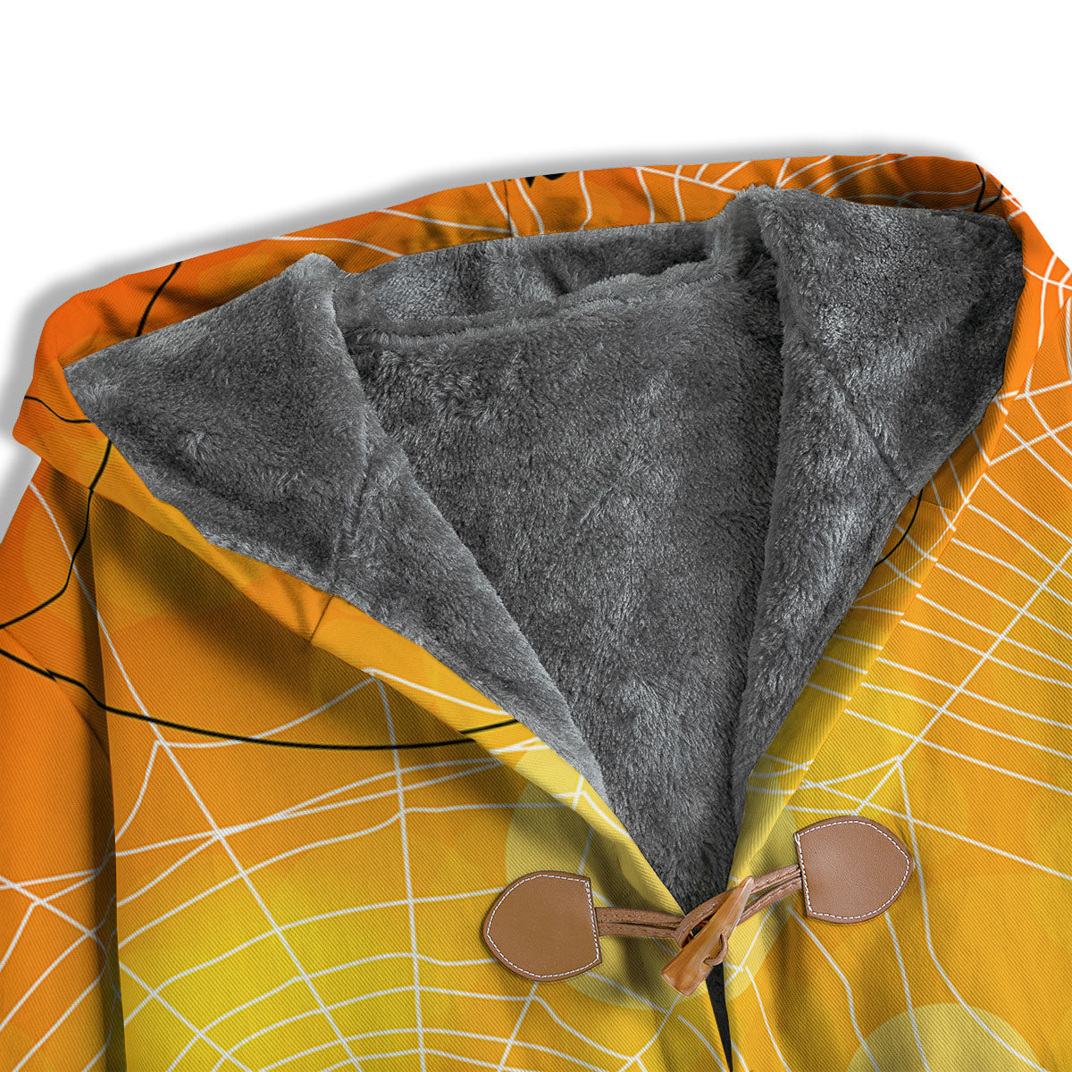 Spider Web Halloween Print Men's Windbreaker Jacket-grizzshop