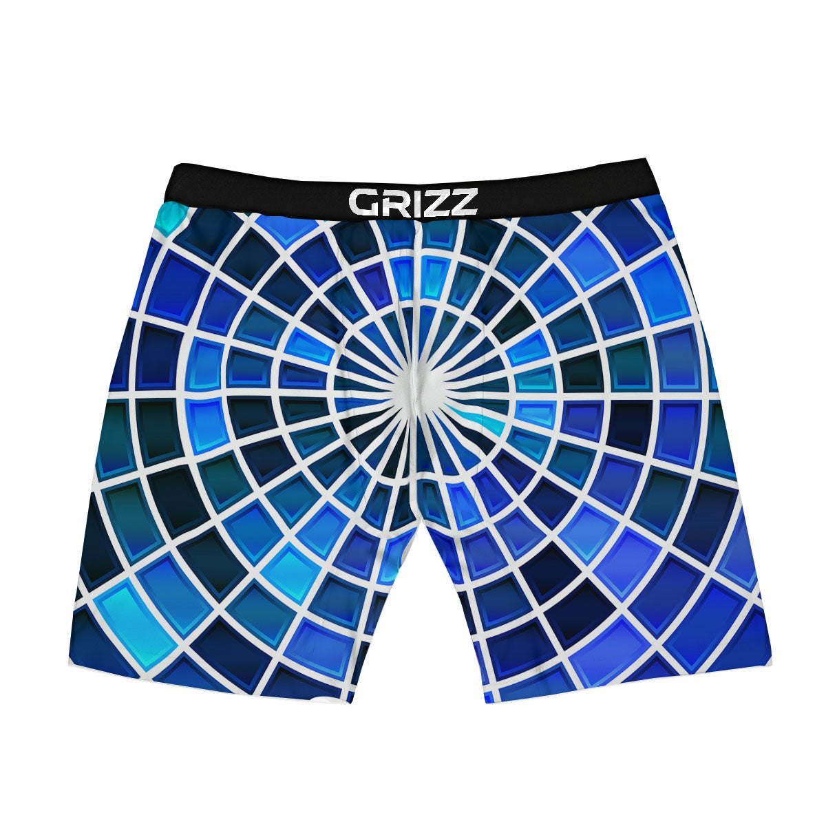Spider Web Stained Mosaic Print Boxer Briefs-grizzshop