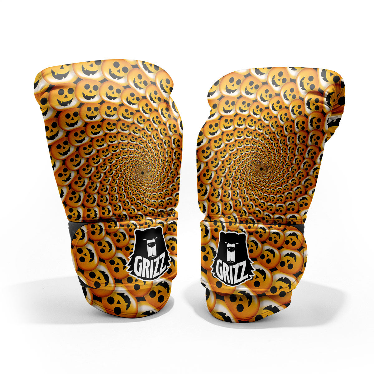 Spiral Halloween Print Pro Boxing Glove