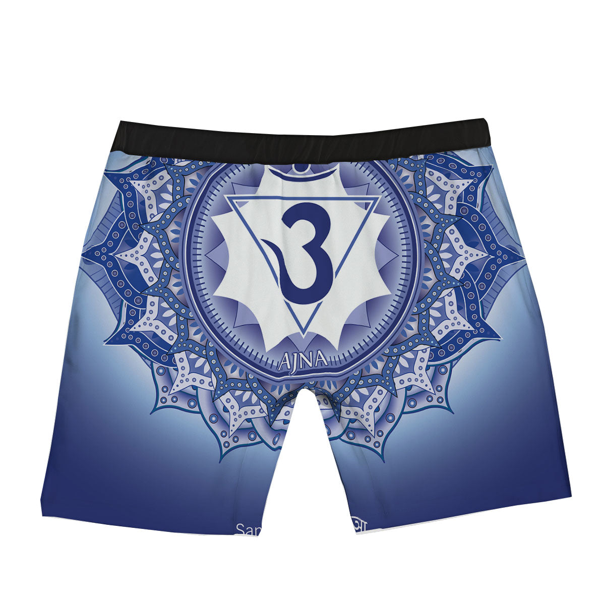 Spiritual Ajna Chakra Print Boxer Briefs-grizzshop