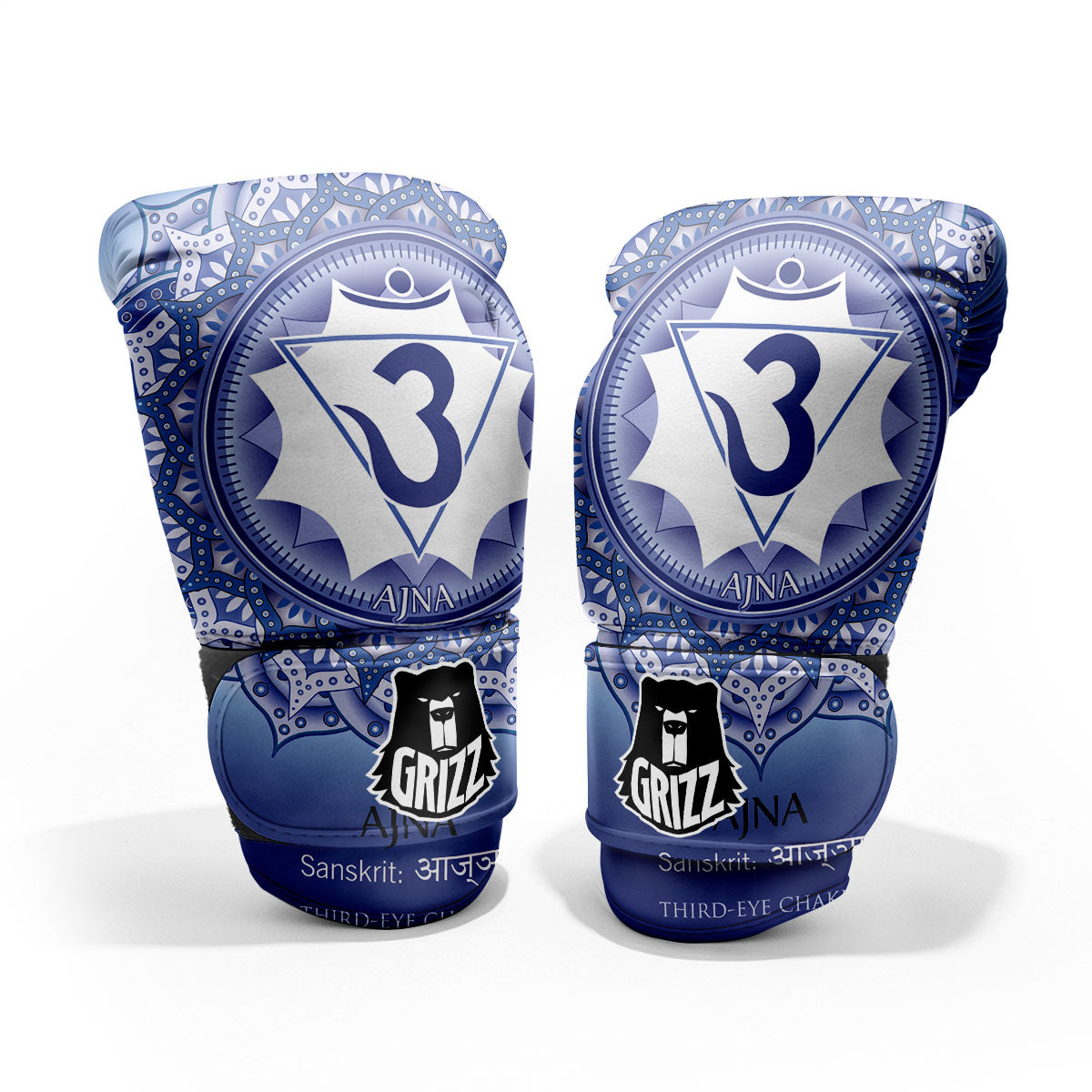 Spiritual Ajna Chakra Print Pro Boxing Glove