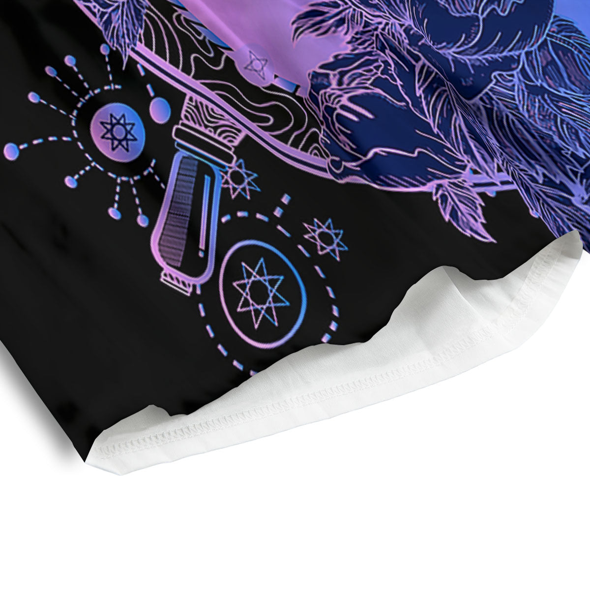 Spiritual Eye Of Providence Print Men's Athletic Shorts