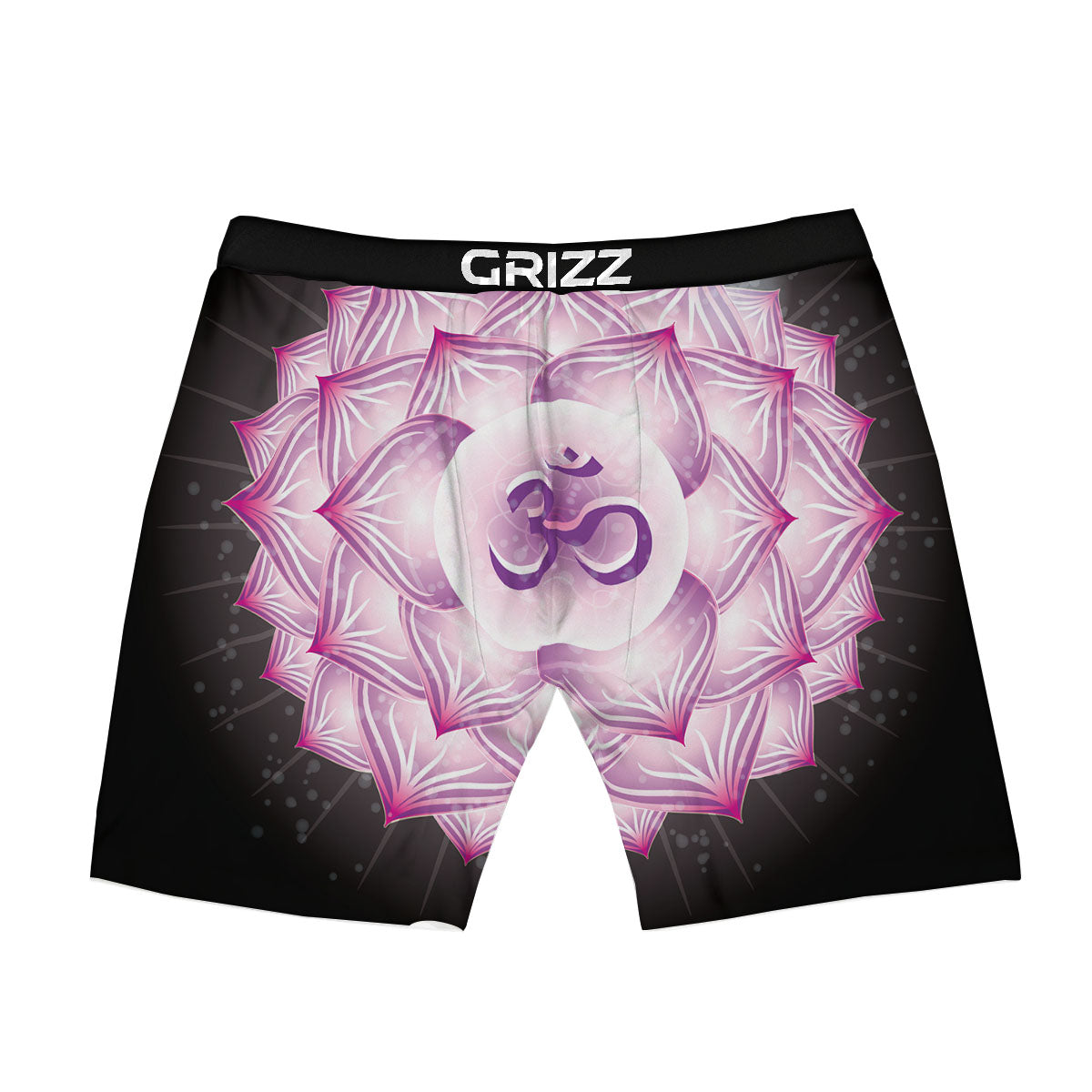 Spiritual Sahasrara Chakra Print Boxer Briefs-grizzshop