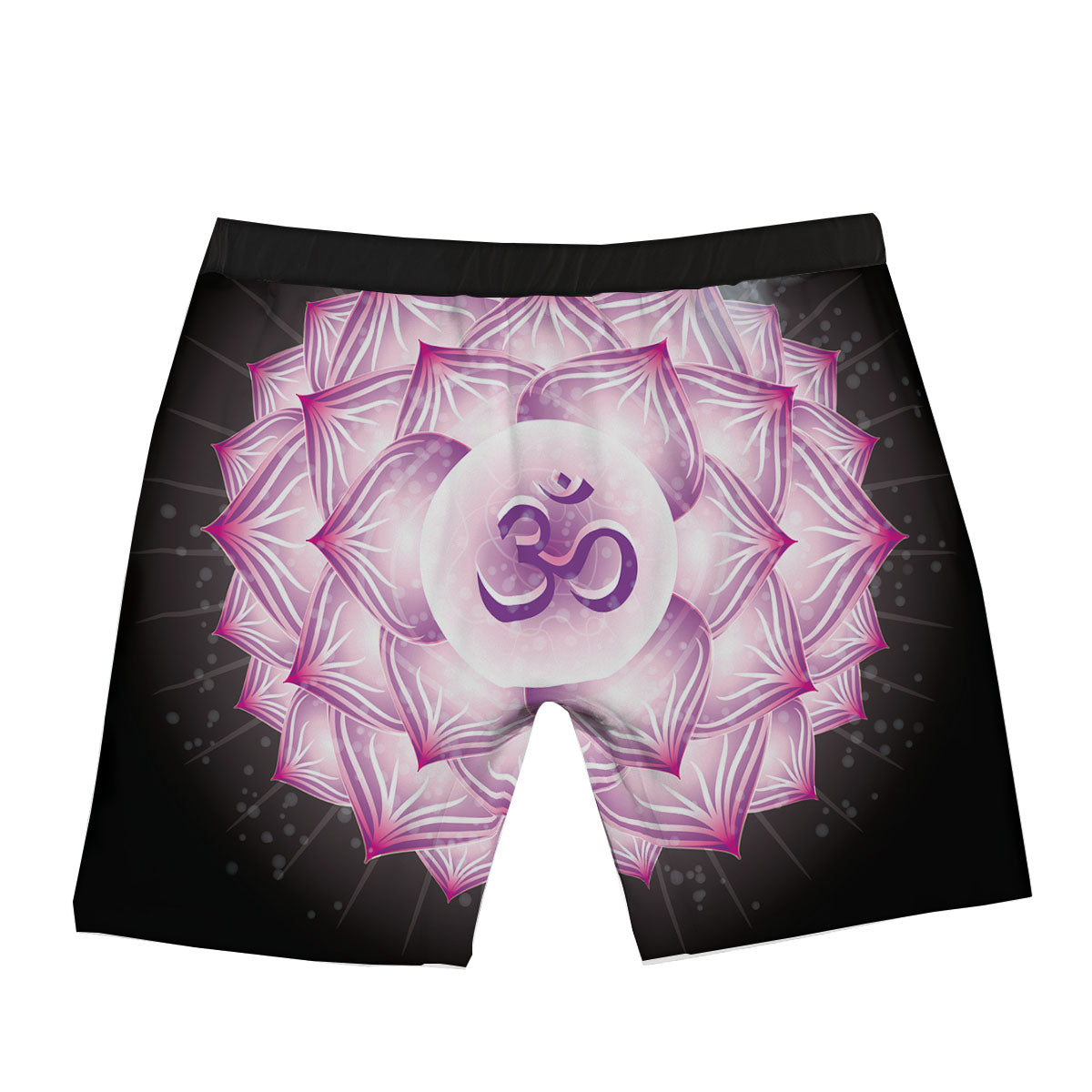 Spiritual Sahasrara Chakra Print Boxer Briefs-grizzshop