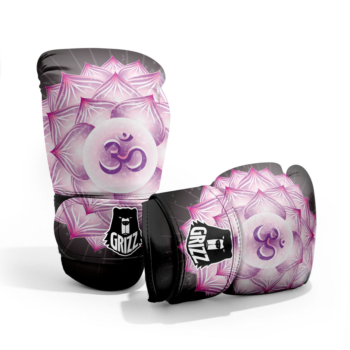 Spiritual Sahasrara Chakra Print Pro Boxing Glove