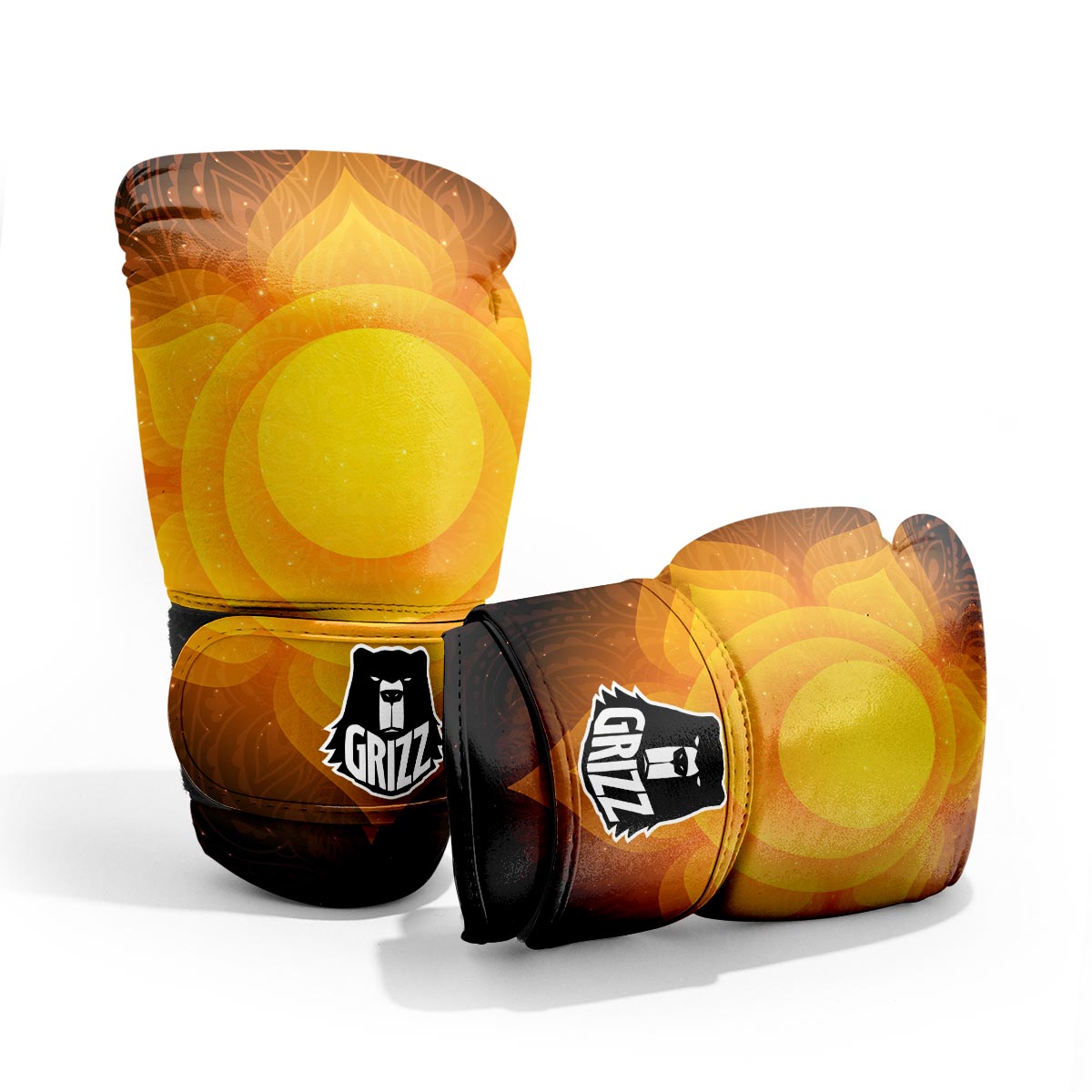 Spiritual Swadhisthana Chakra Print Pro Boxing Glove