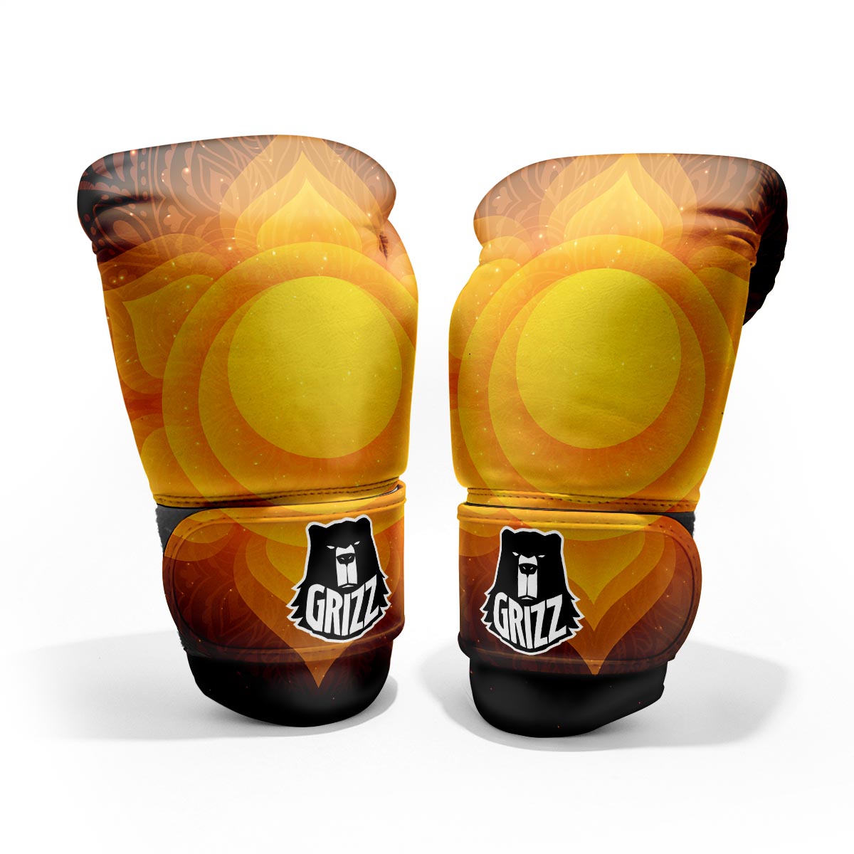 Spiritual Swadhisthana Chakra Print Pro Boxing Glove