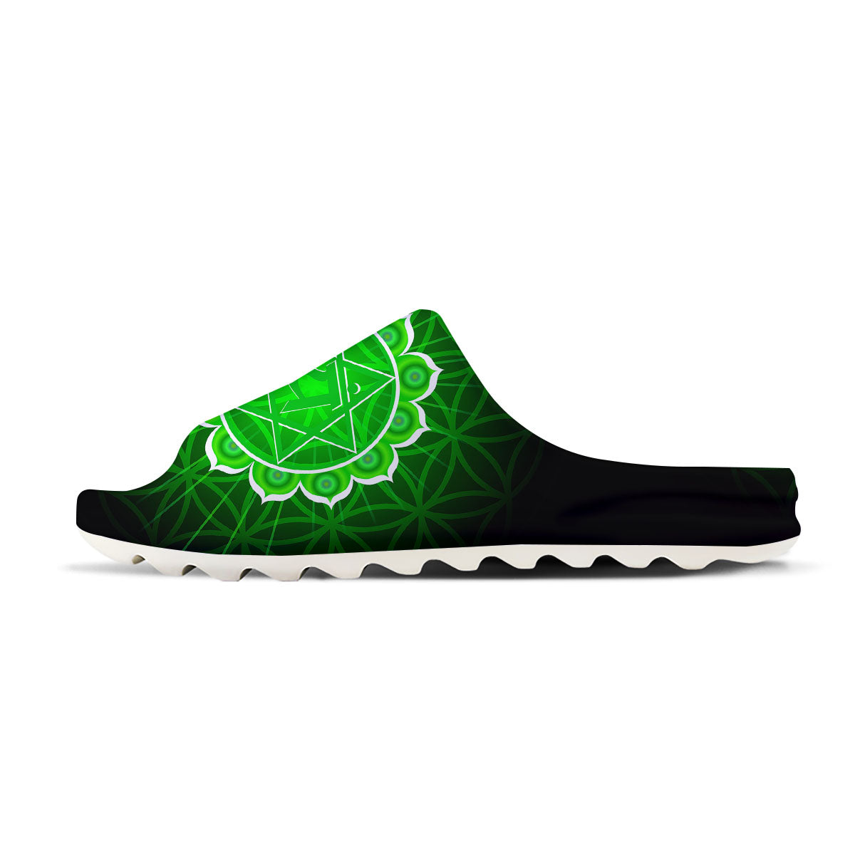 Spiritual Anahata Chakra Print Sandals-grizzshop