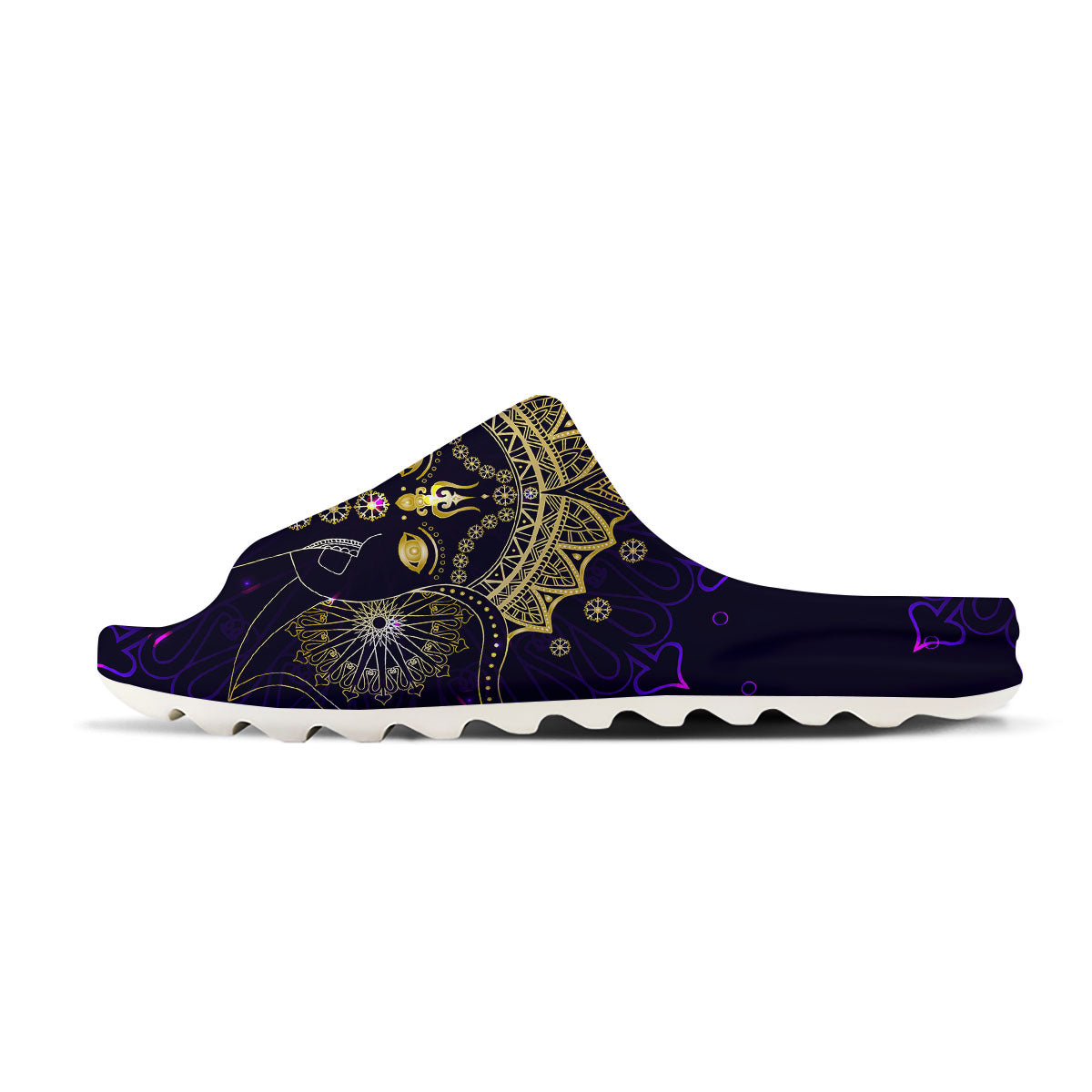 Spiritual Elephant Indian Tribal Print Sandals-grizzshop