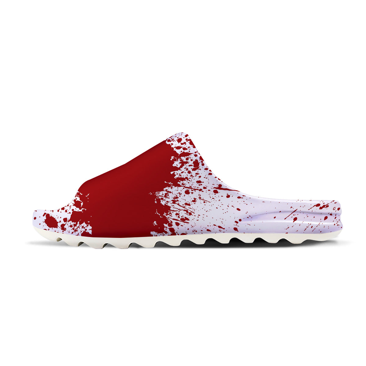 Splashed Blood Print Sandals-grizzshop