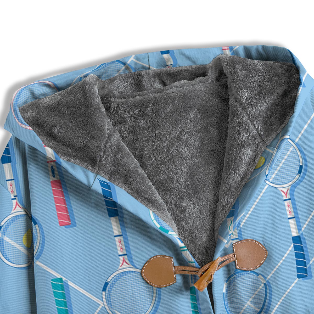 Sport Tennis Print Pattern Men's Windbreaker Jacket-grizzshop