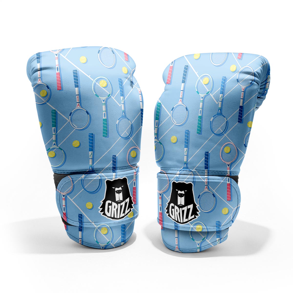 Sport Tennis Print Pattern Pro Boxing Glove