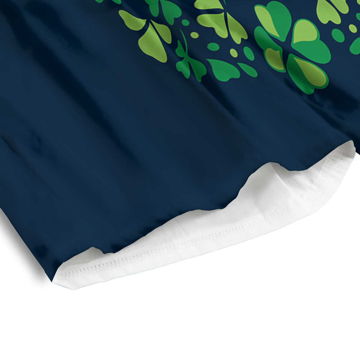Striped Merry Christmas Print Pattern Men's Athletic Shorts