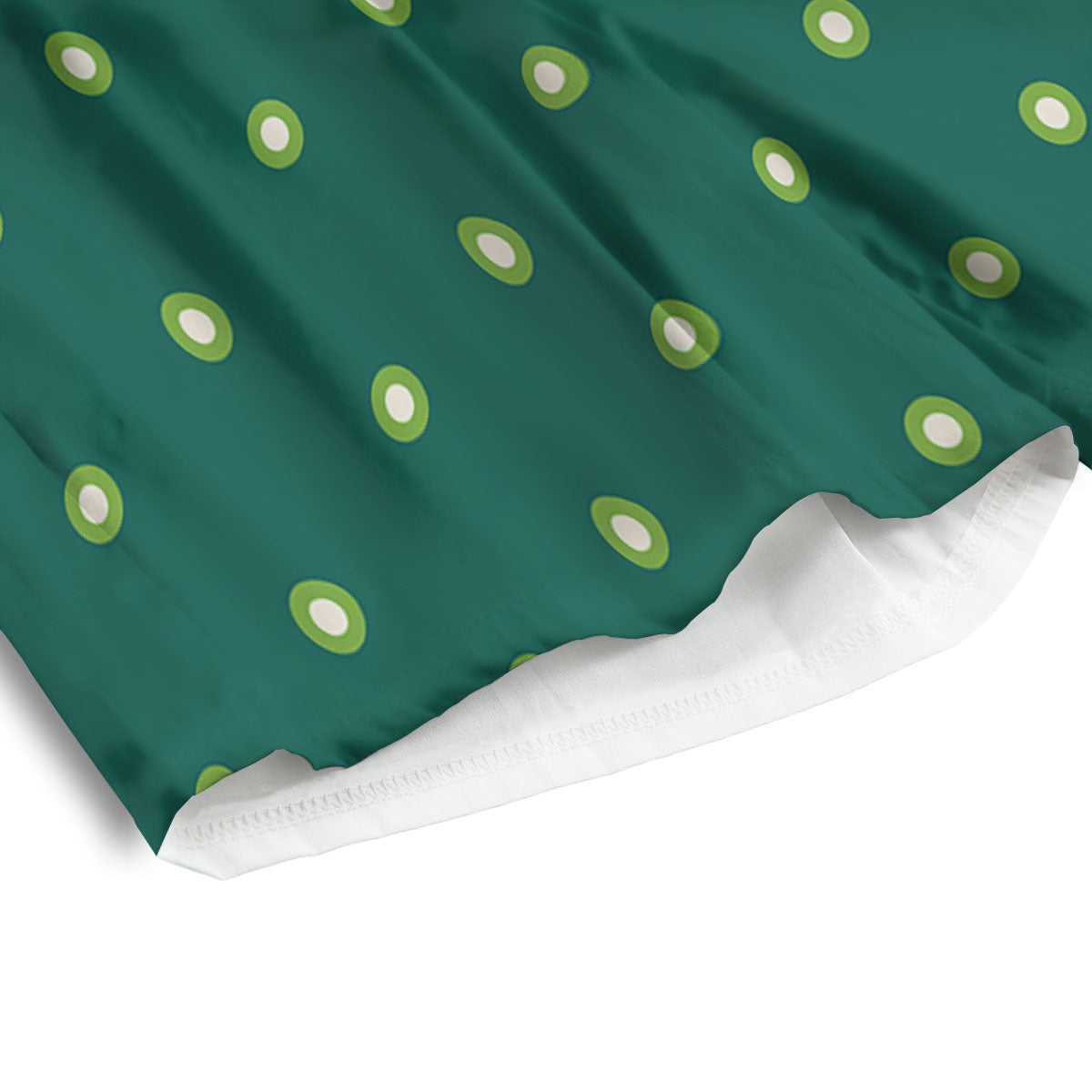 St. Patrick's Day Polka Dot Irish Print Men's Athletic Shorts