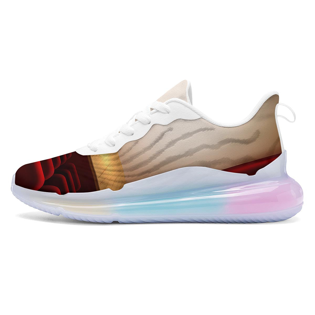 Stage Theater Print Running Sneakers-grizzshop