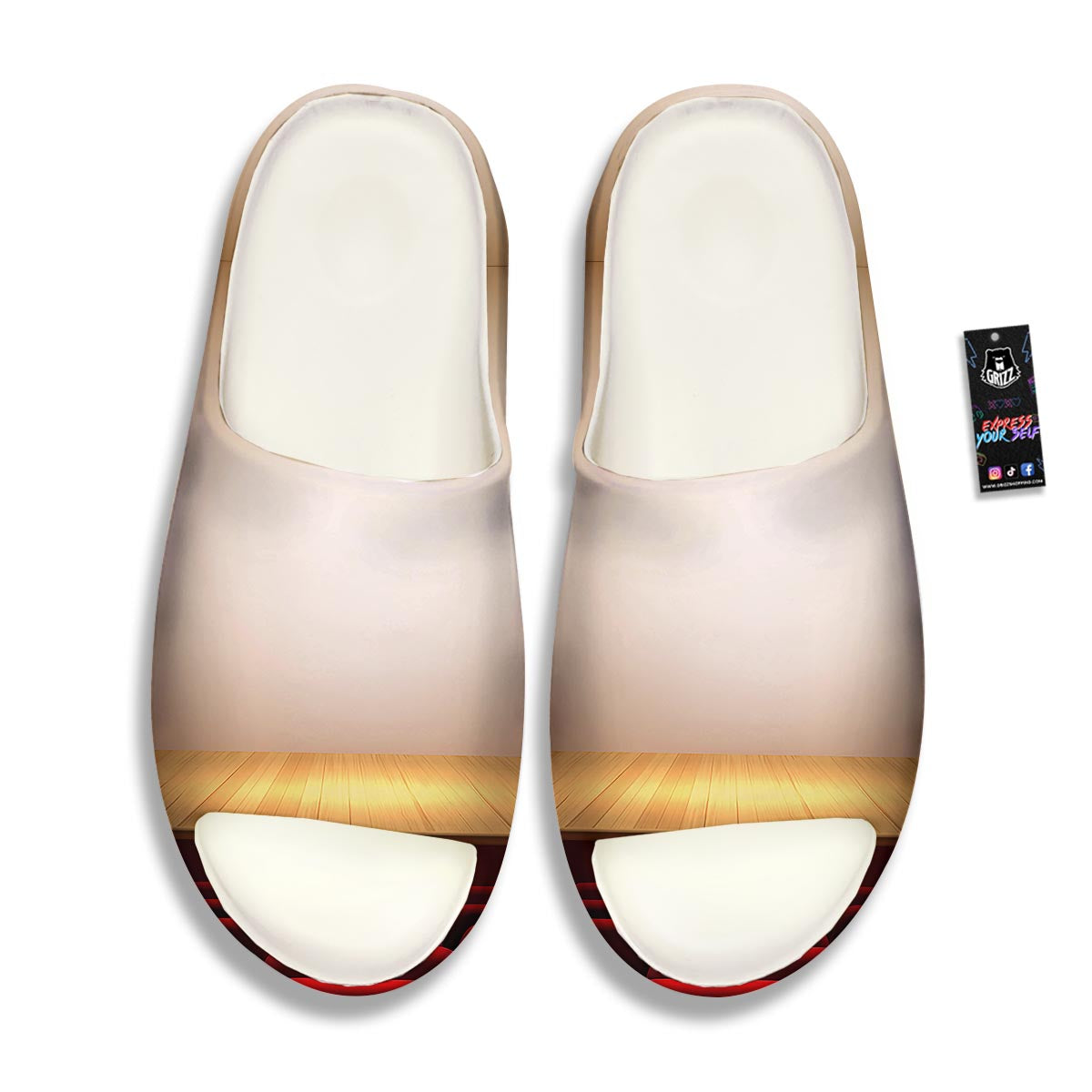 Stage Theater Print Sandals-grizzshop