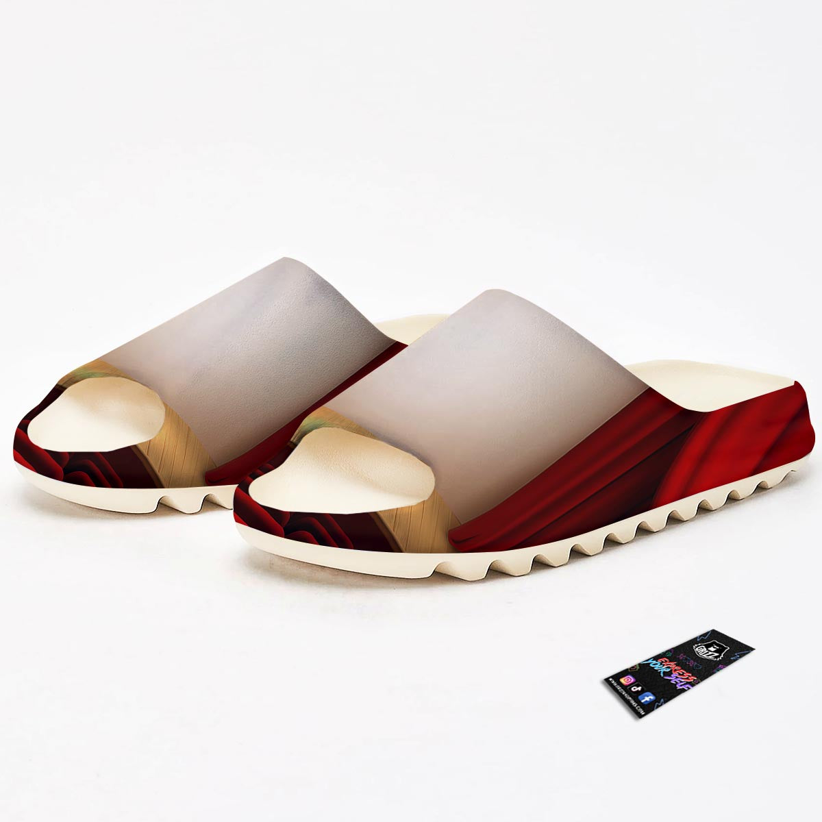 Stage Theater Print Sandals-grizzshop