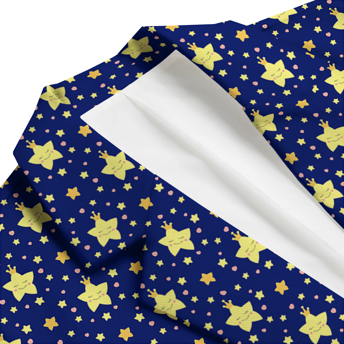 Star Cute Print Pattern Men's Blazer-grizzshop