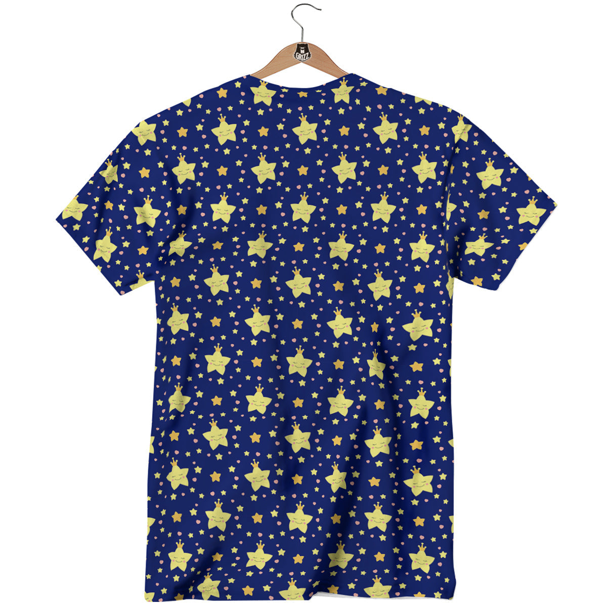 Star Cute Print Pattern T-Shirt-grizzshop