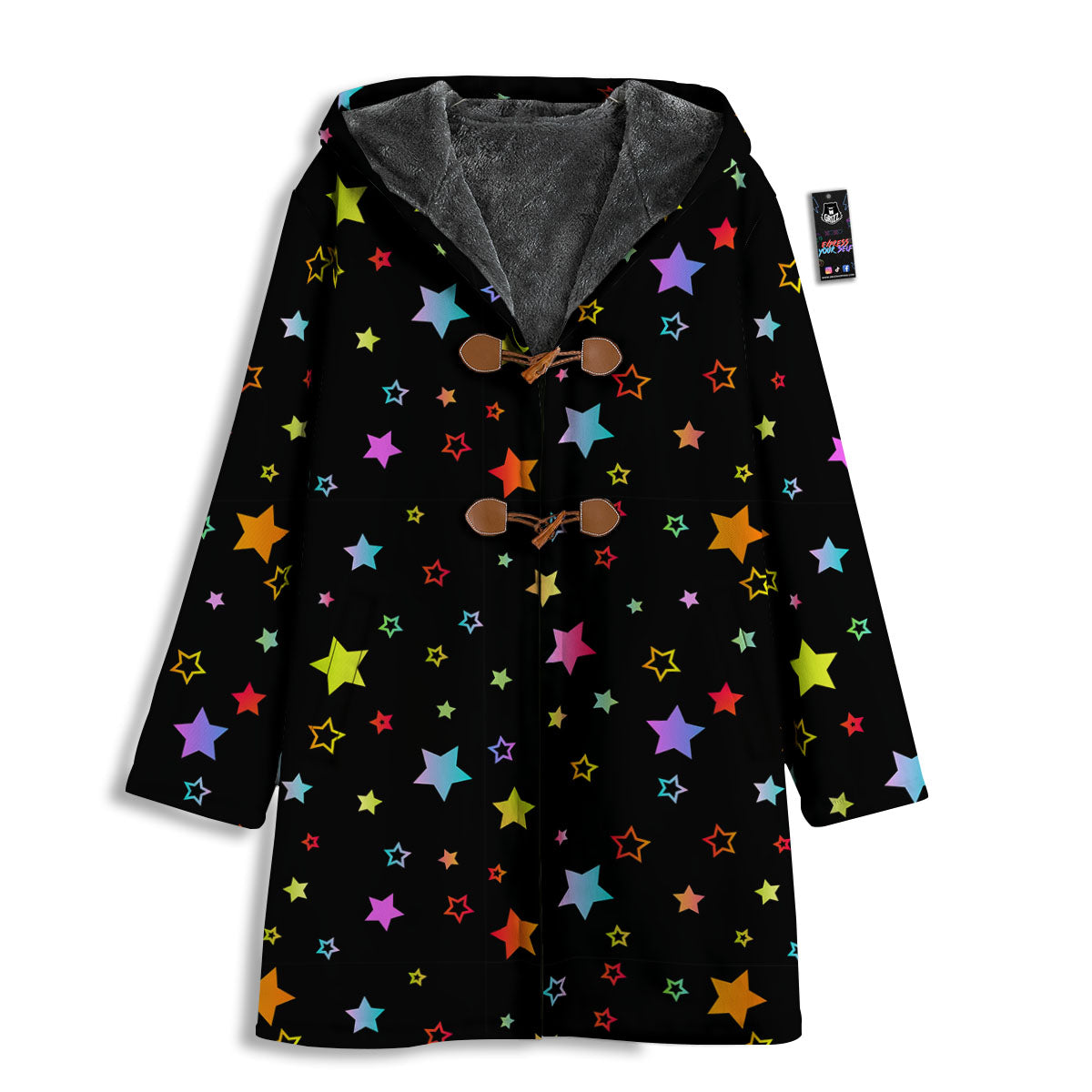 Star Lights Print Pattern Men's Windbreaker Jacket-grizzshop