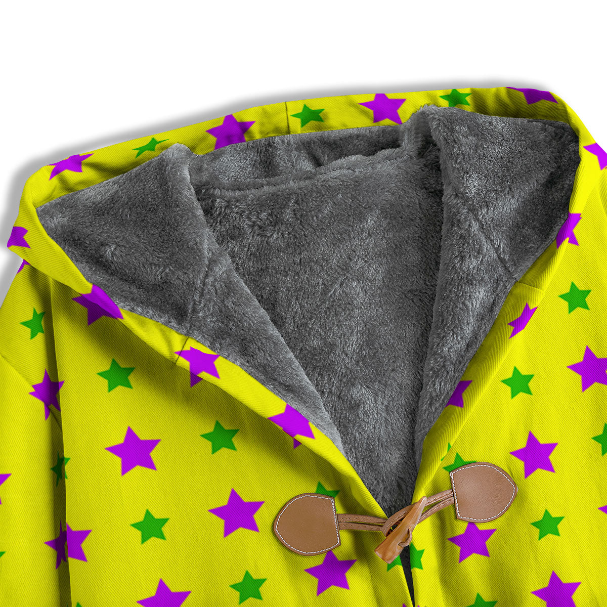 Star Mardi Gras Print Pattern Men's Windbreaker Jacket-grizzshop