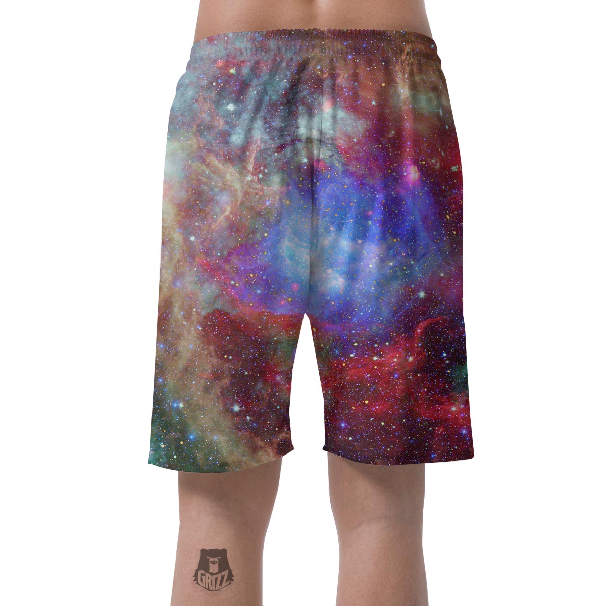 Star Nebula Galaxy Space Men's Shorts-grizzshop