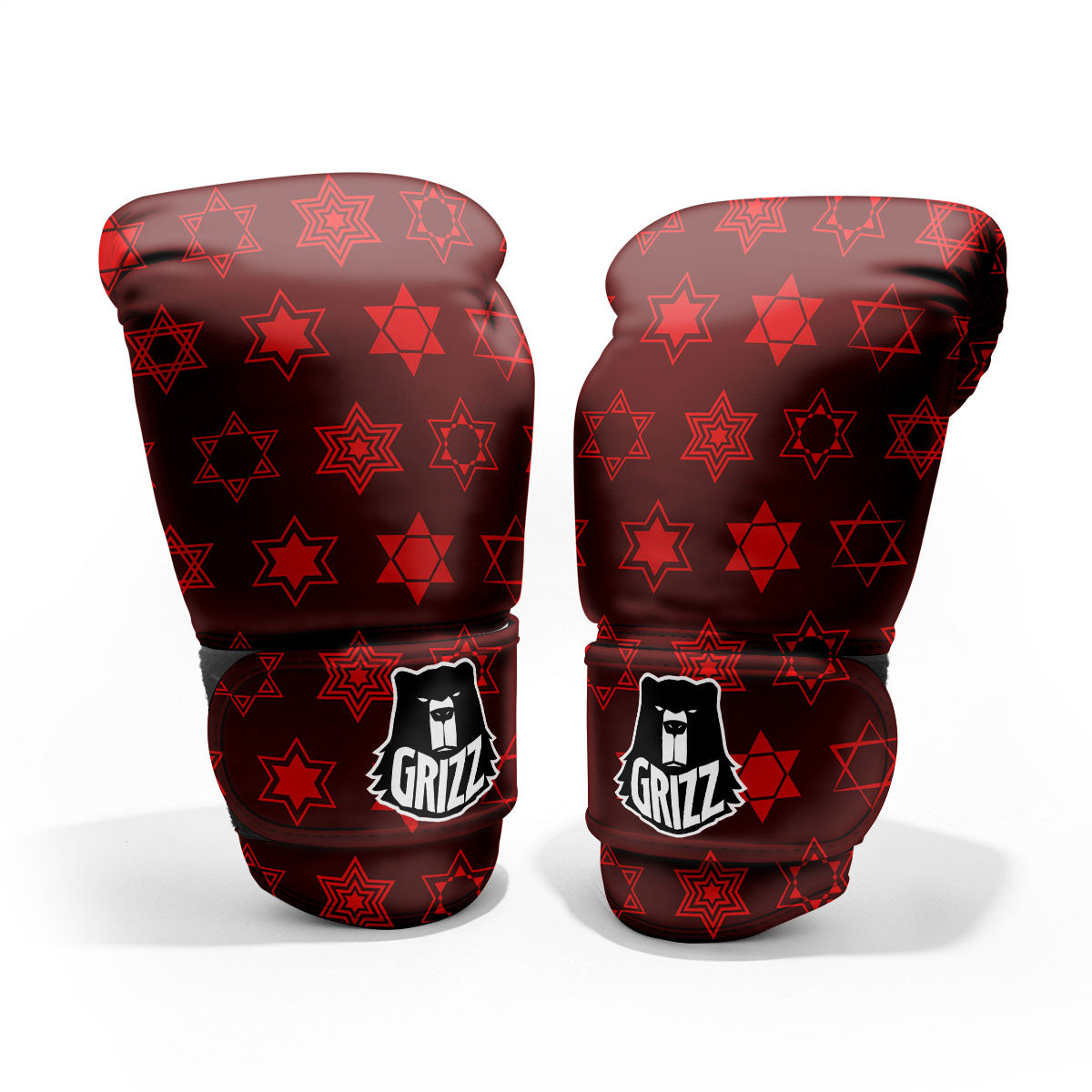 Star Of David Geometric Print Pro Boxing Glove