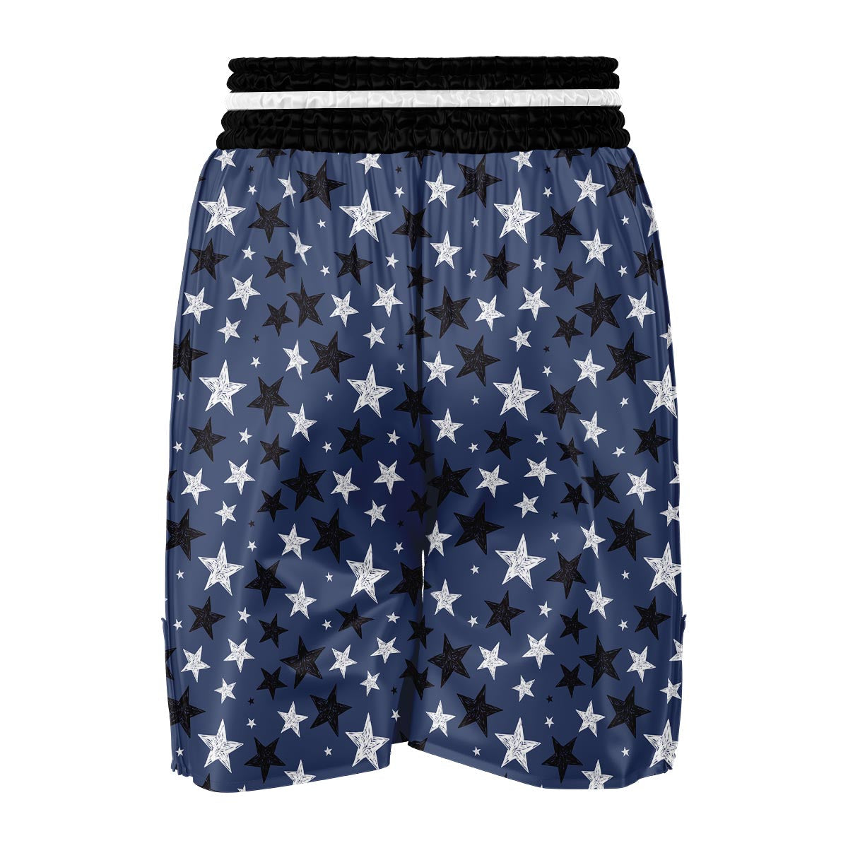 Star Print Pattern Boxing Shorts-grizzshop