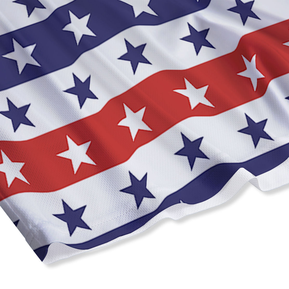 Star USA Patriotic Print Pattern Mesh Shorts