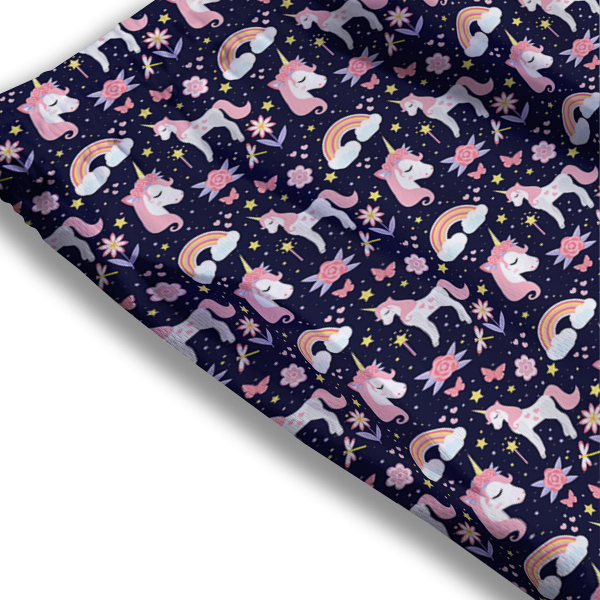 Star Unicorn Cute Night Print Pattern Mesh Shorts