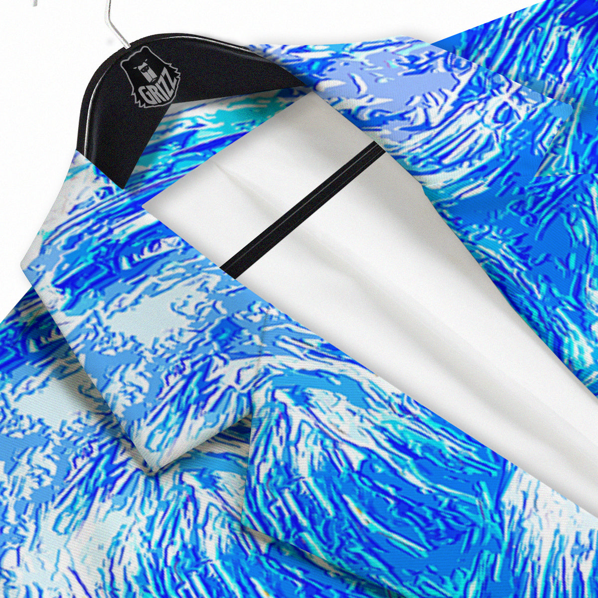 Starring Night Pyramids Print Men's Sport Coat-grizzshop
