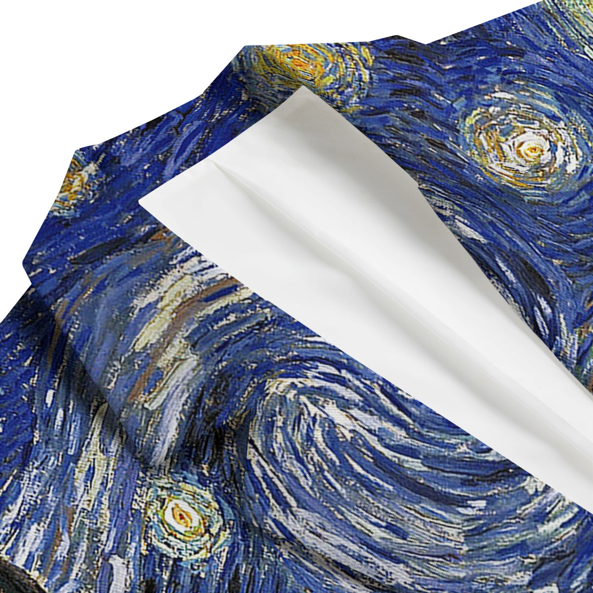 Starry Night Print Men's Blazer-grizzshop