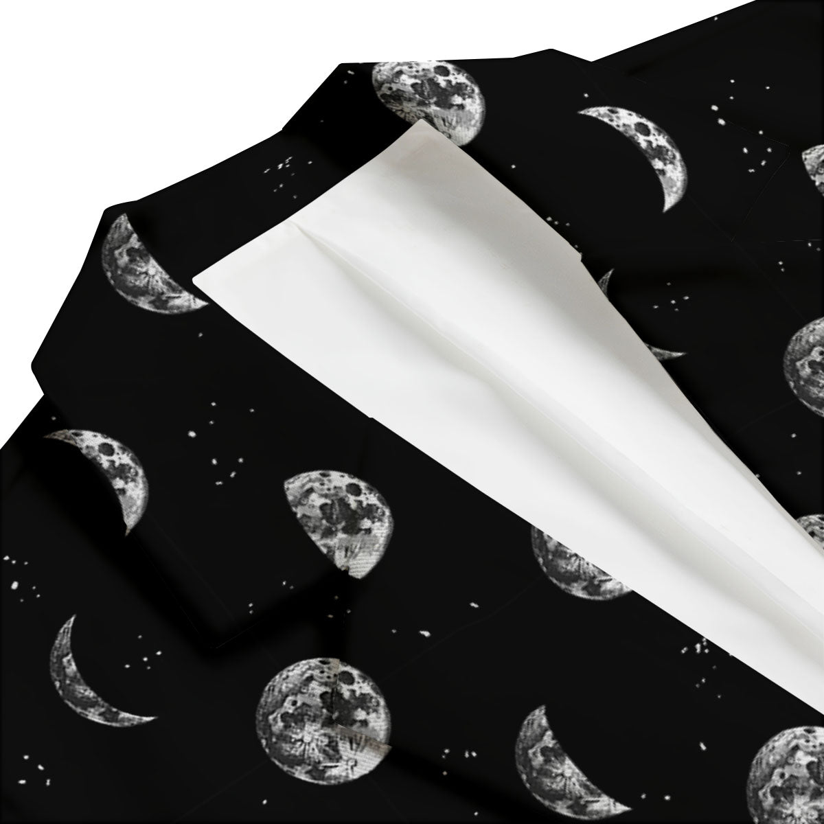 Stars And Moon Phase Print Pattern Men's Blazer-grizzshop
