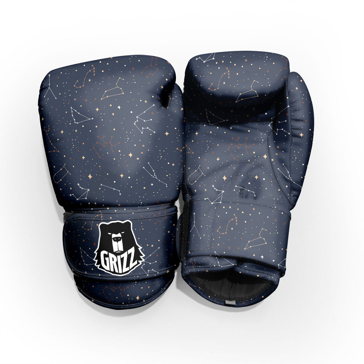 Stars Constellation Print Pattern Pro Boxing Glove