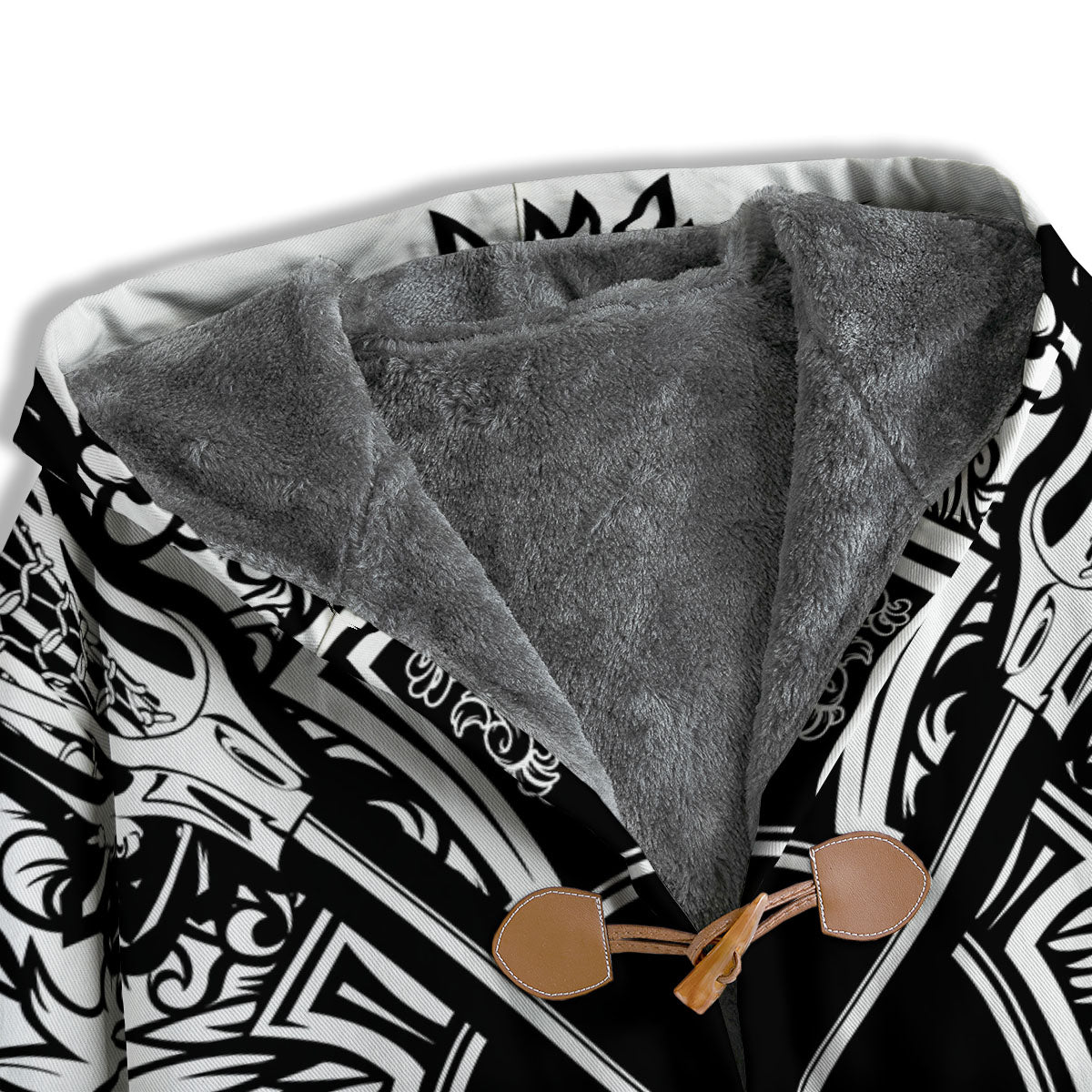 Sticks Lacrosse Ornate Wing Print Men's Windbreaker Jacket-grizzshop