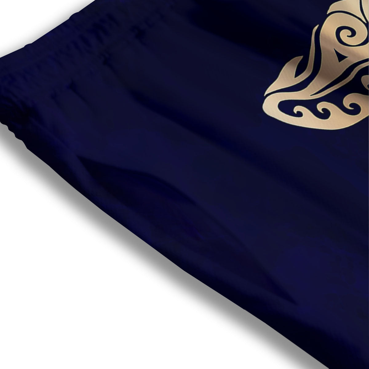 Stingray Spiritual Golden Print Mesh Shorts