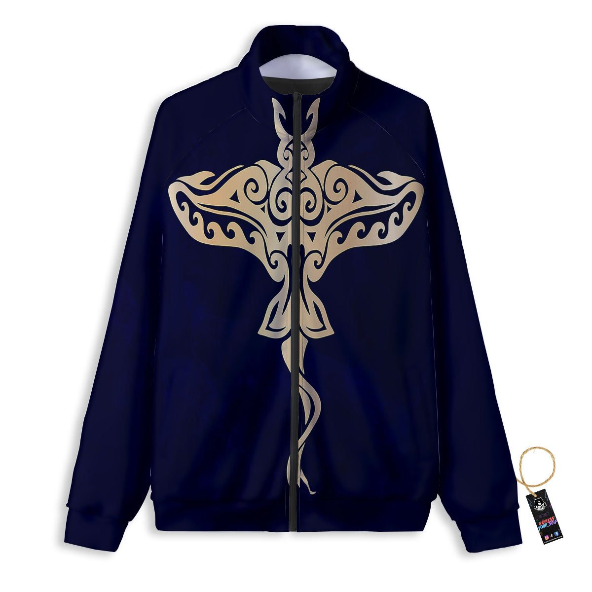 Stingray Spiritual Golden Print Track Jacket-grizzshop