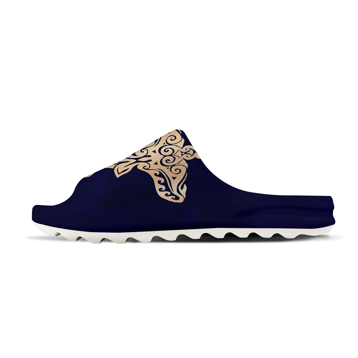 Stingray Spiritual Golden Print Sandals-grizzshop