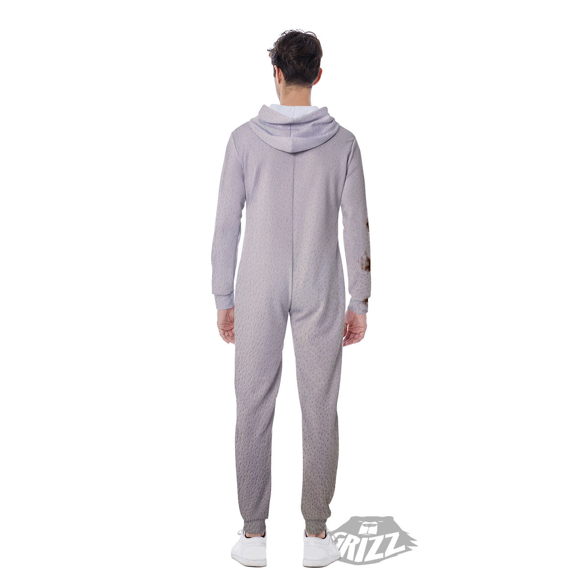Stitching Baseball Print Men's Jumpsuit-grizzshop