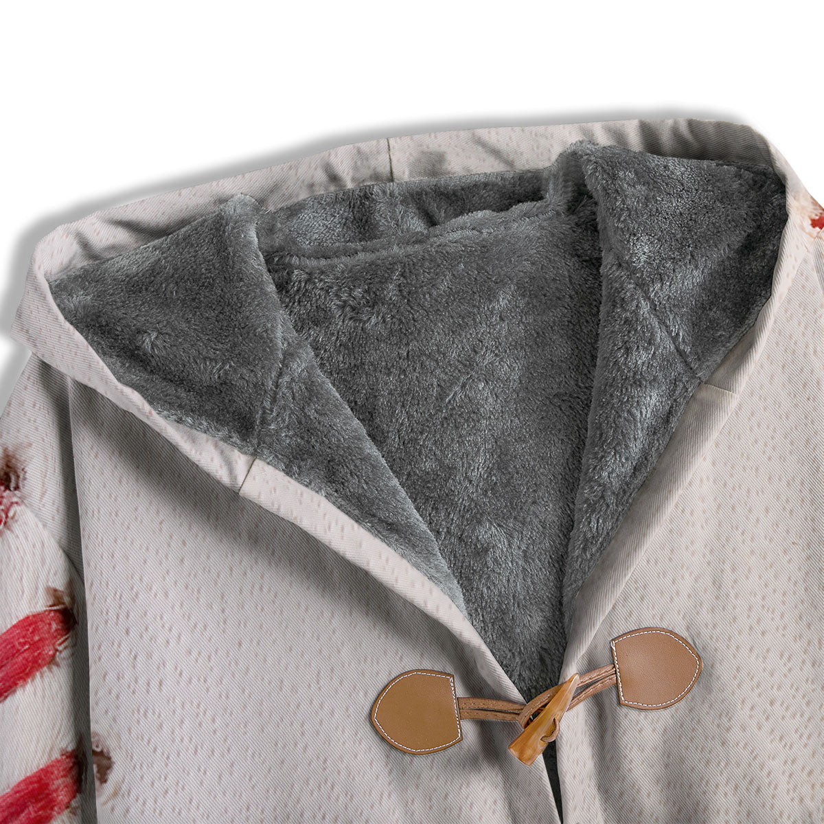 Stitching Baseball Print Men's Windbreaker Jacket-grizzshop