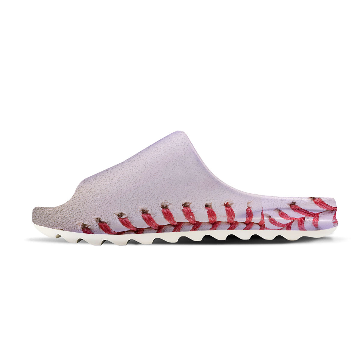 Stitching Baseball Print Sandals-grizzshop