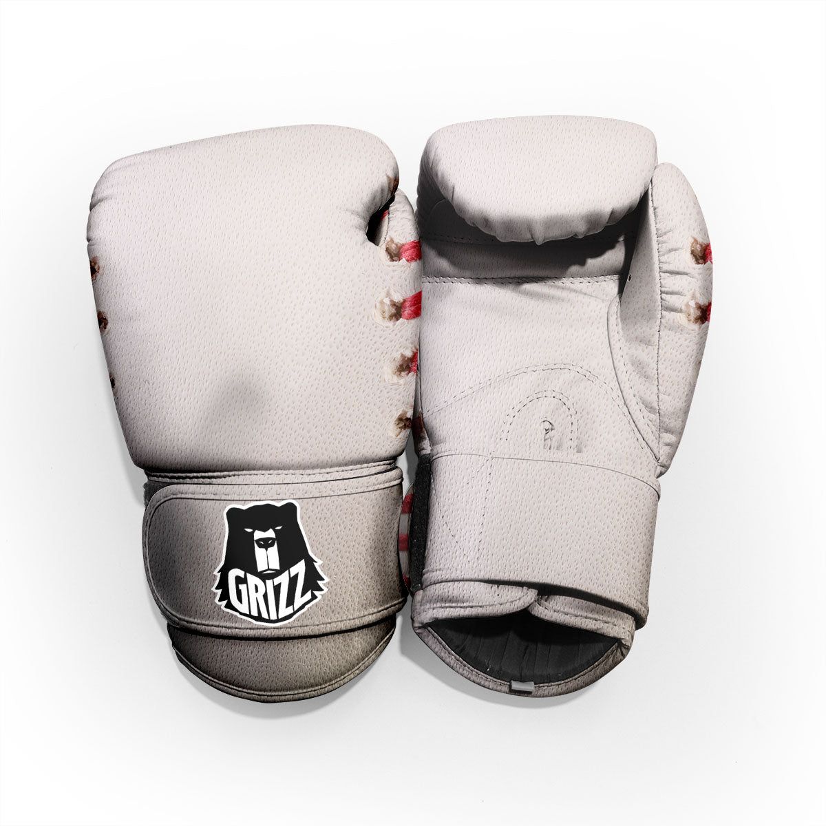 Stitching Baseball Print Pro Boxing Glove