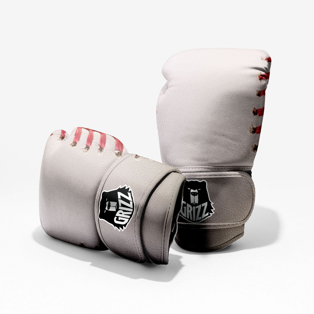 Stitching Baseball Print Pro Boxing Glove