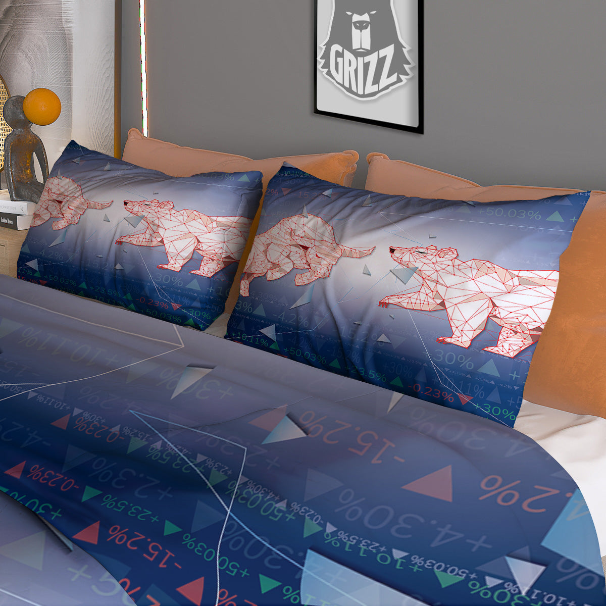 Snake Emerald Tree Boa Print Duvet Cover Bedding Set